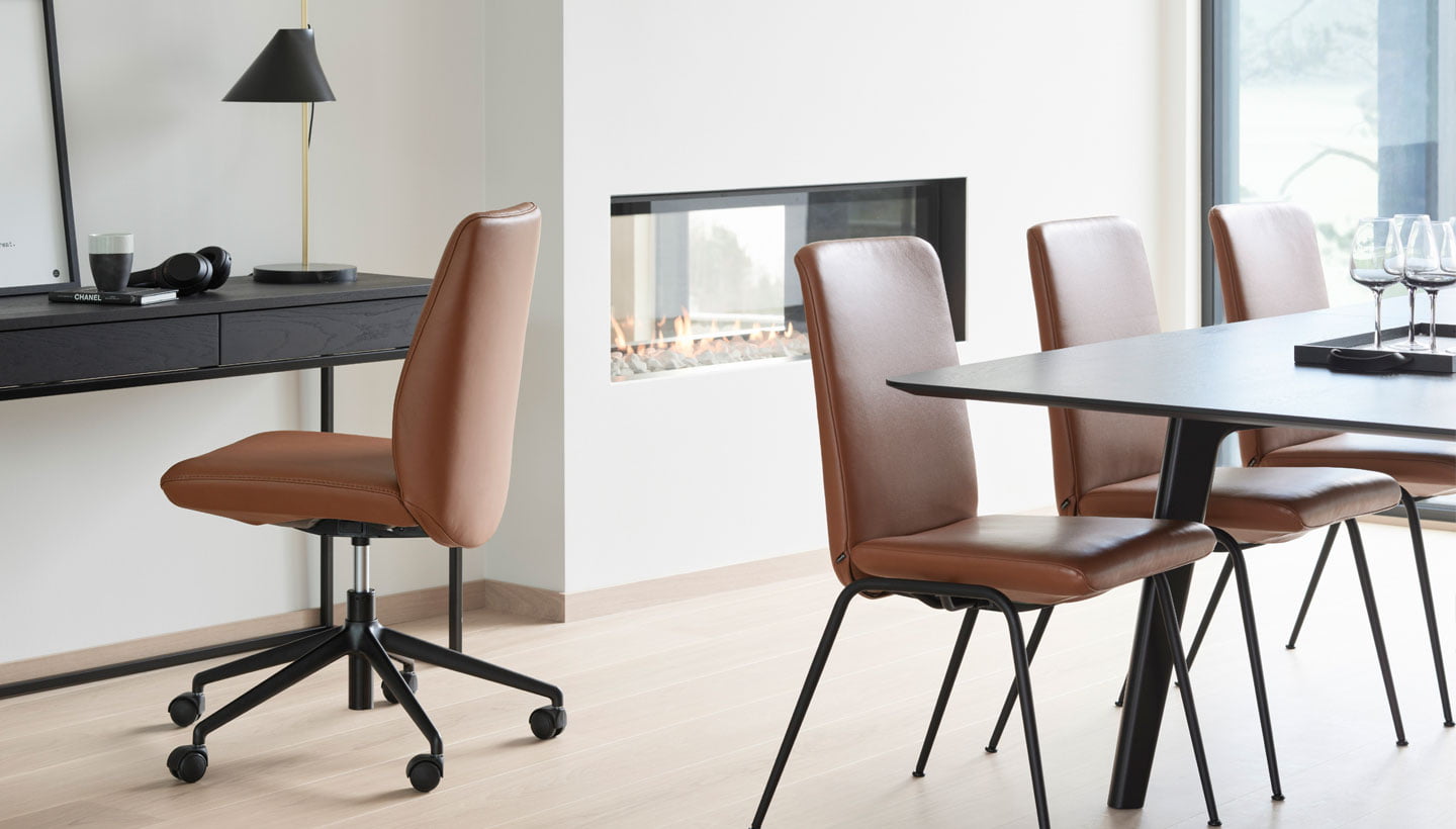 Sillón Stressless® Laurel Home Office + Stressless® Dining