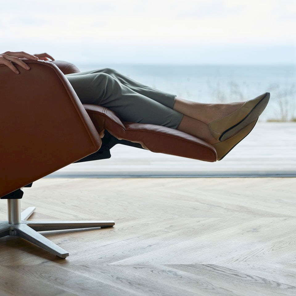 Detail from Stressless Scott Motorized recliner