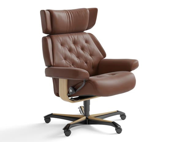 Office Chairs Ergonomic Leather Office Chairs From Stressless
