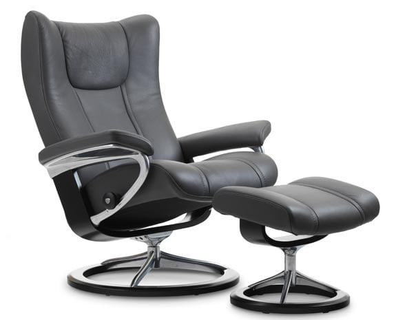 Stressless Wing Leather Recliner Chairs Stressless