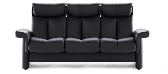 Stressless Legend High Back Modern Recliner Leather Sofa