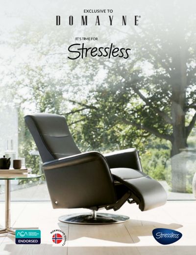 Domayne, Stressless® furniture catalogue