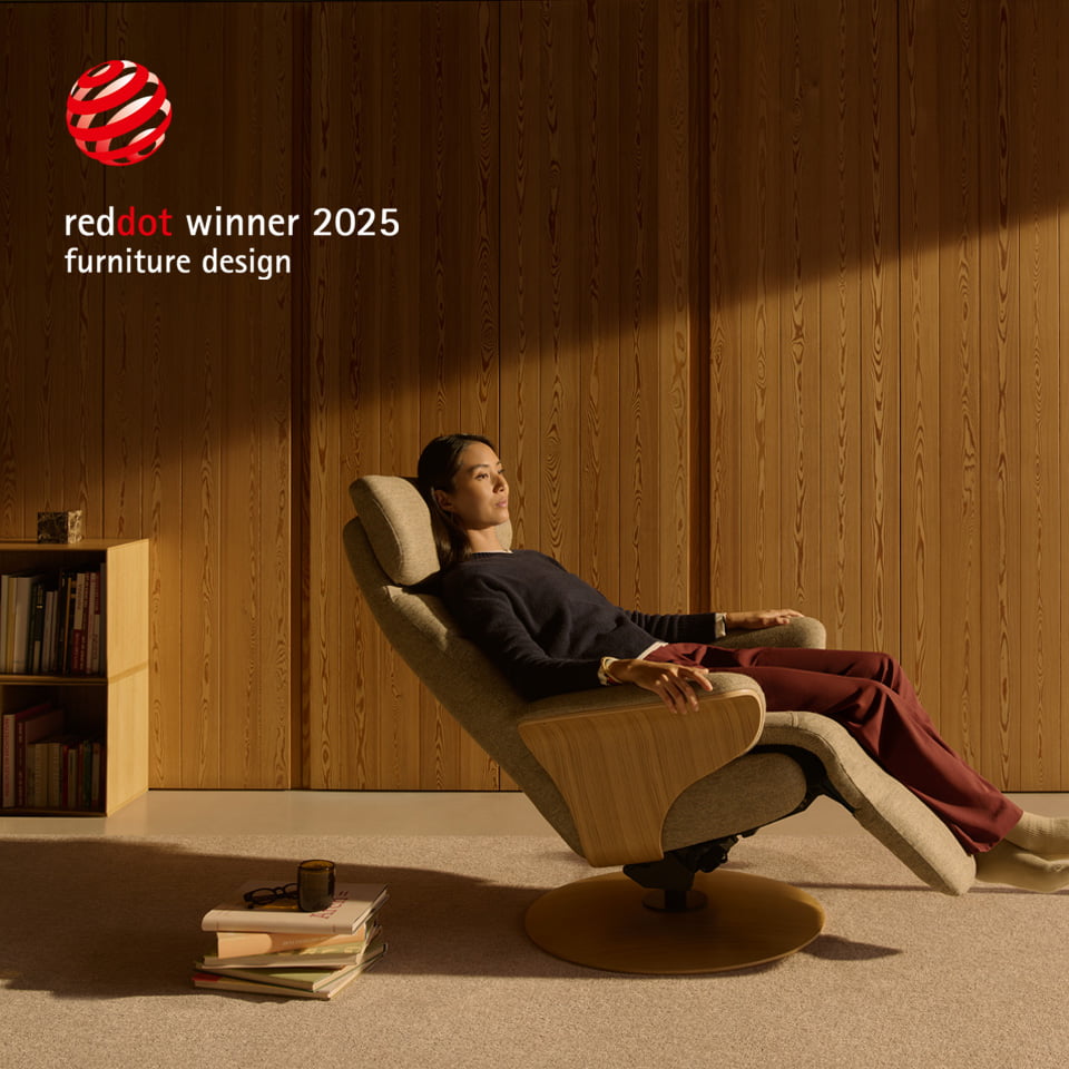 Stressless Adam red dot award winner