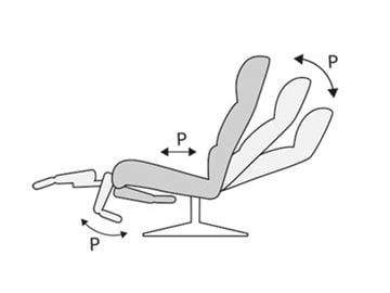 Illustration Stressless Power Recliner