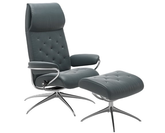 Stressless Metro High back Paloma Petrol