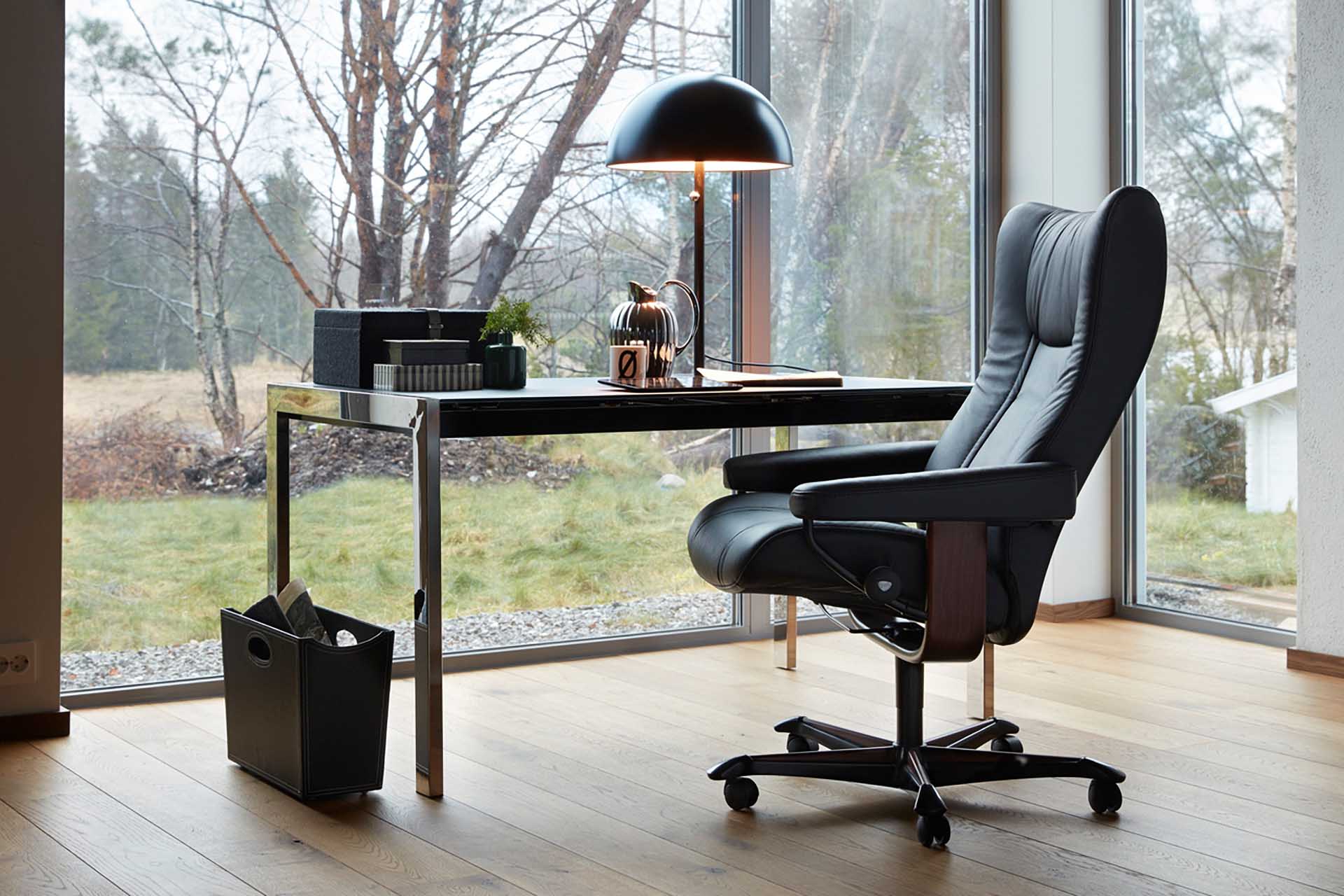 Chaise de bureau Stressless® Laurel + Stressless® Dining