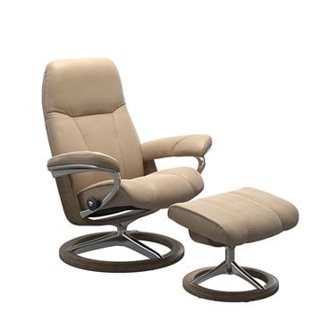 Stressless® Consul recliner with Signature base