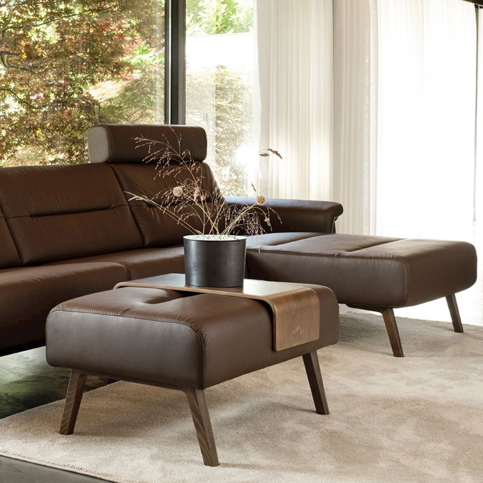 Stressless® Stella sofa with ottoman