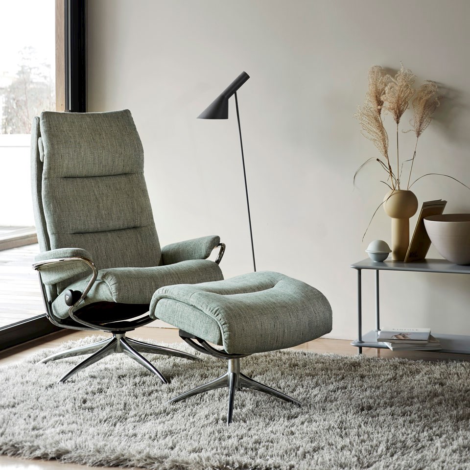 Stressless Tokyo in fabric Sliva Green