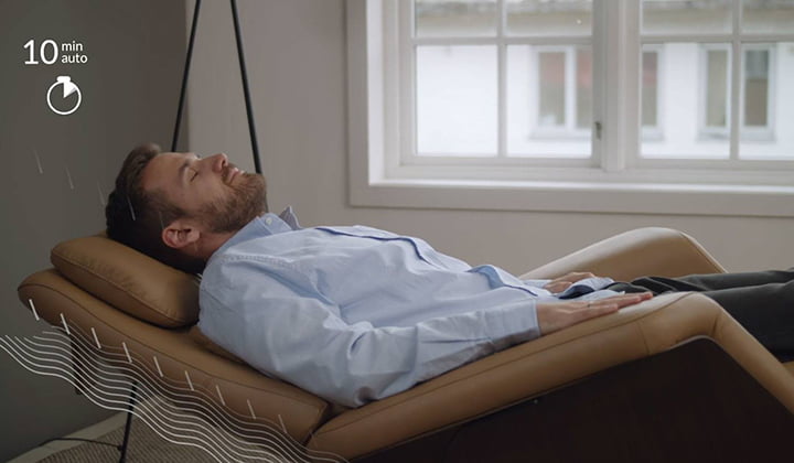 Stressless Sam with heating and massage