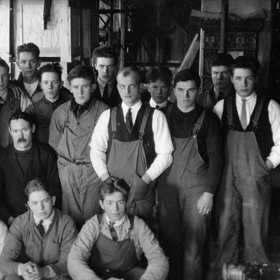 Factory workers