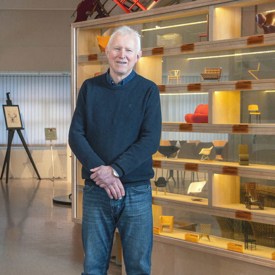 Eldar Høydal at Sykkylven Møbelmuseum